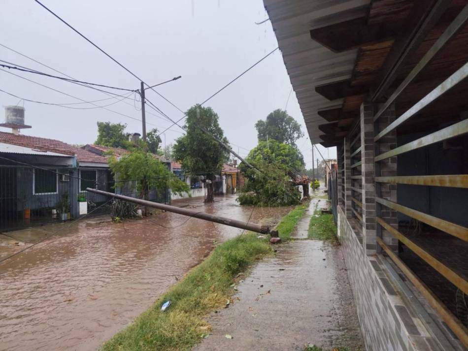 Así amaneció Colonia Santa Rosa después del temporal