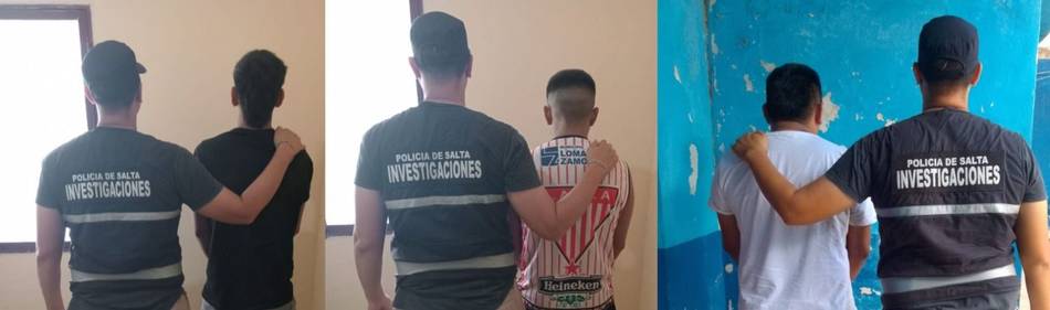 Tres detenidos, 3.600 dólares y un arma de fuego secuestrados, tras el millonario robo a una empresa de Embarcación