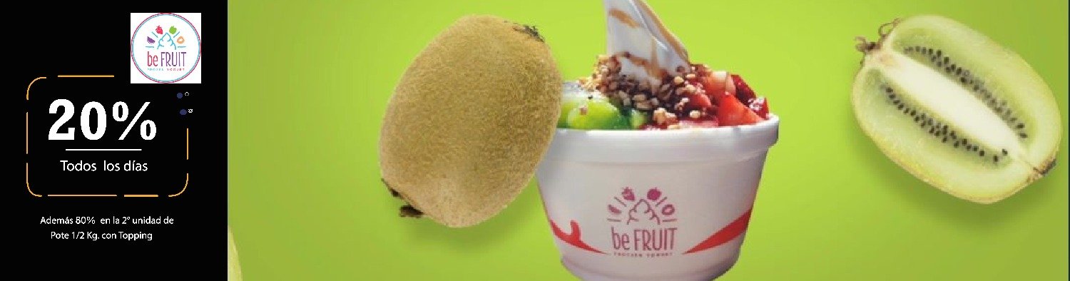 BE FRUIT FROZEN YOGURT